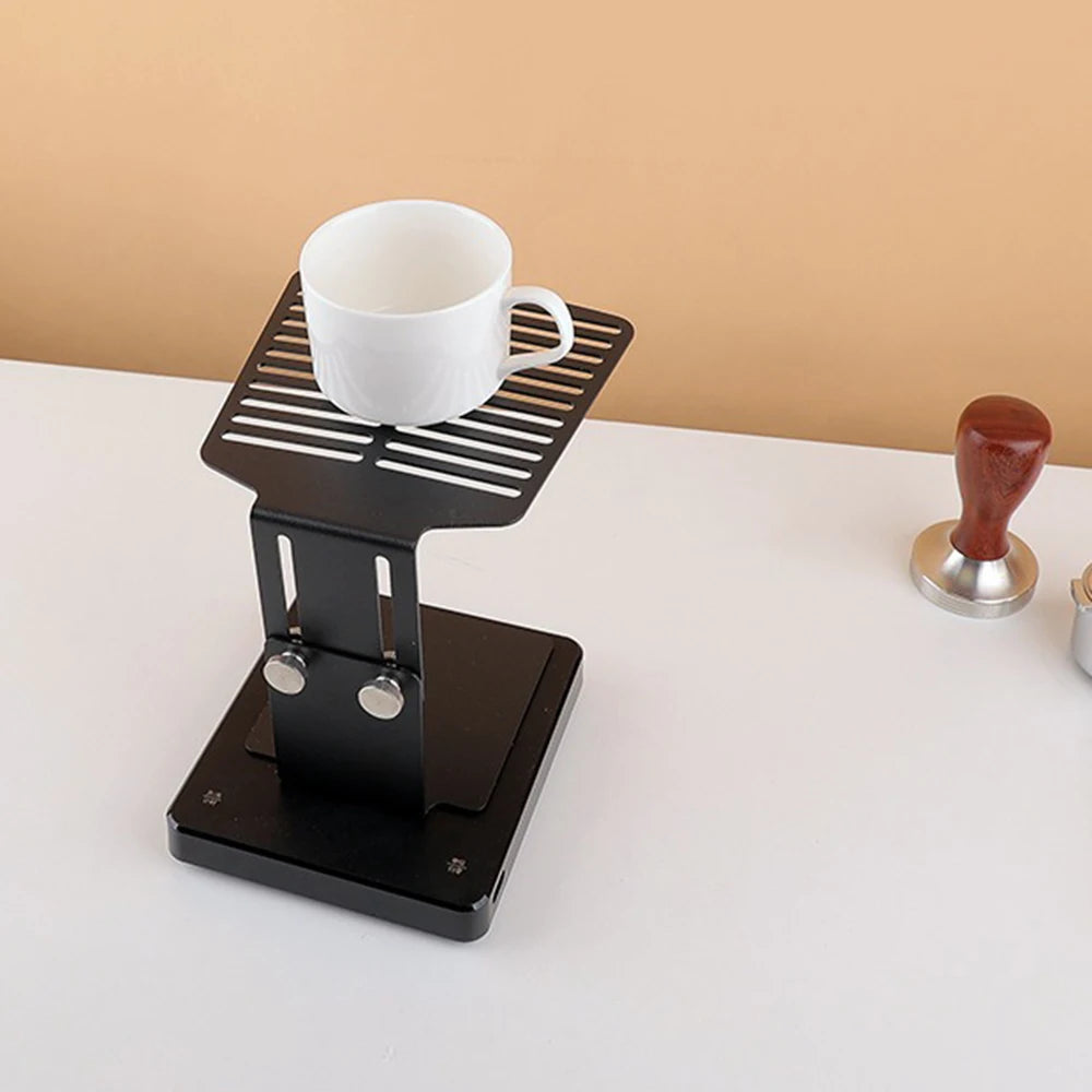 Support de Balance à Café Étanche - Étagère en Acier Inoxydable pour l'Extraction de Café et Échelles Électroniques